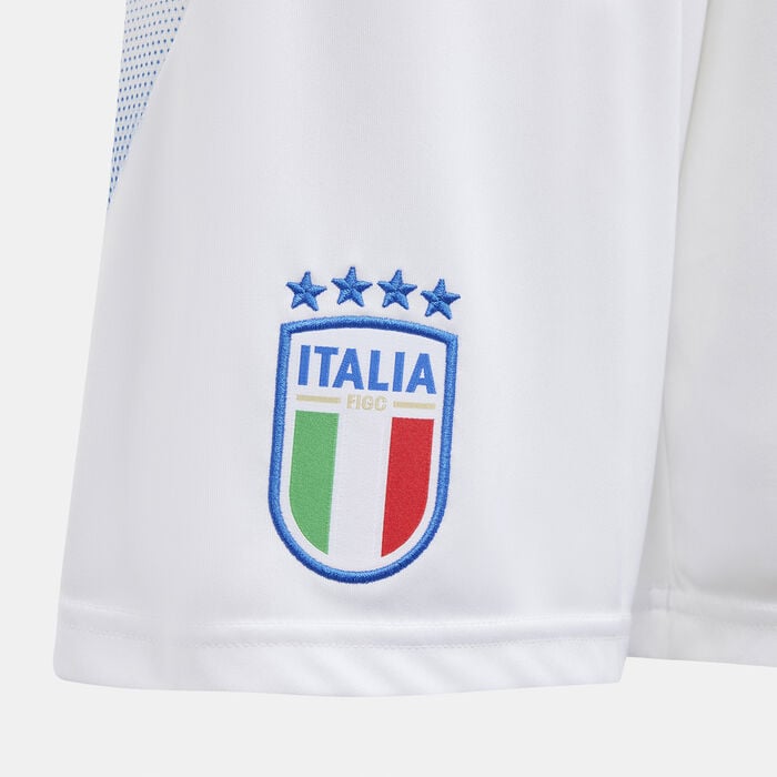 adidas Kids' Italy Replica Home Football Shorts - 2024 White adidas Kids' Italy Replica Home Football Shorts - 2024 White image number 4