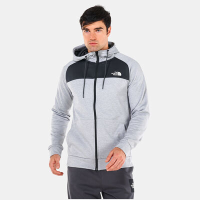 The North Face Men's Reaxion Fleece Hoodie Grey The North Face Men's Reaxion Fleece Hoodie Grey