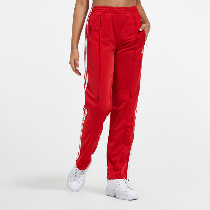 adidas Originals Women's Primeblue Superstar Track Pants, Victory Crimson,  3X