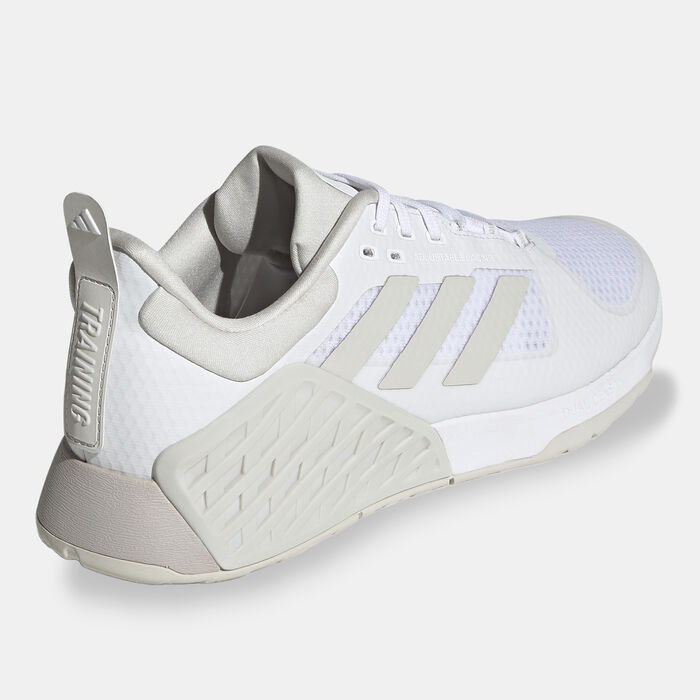 adidas Men's Dropset 2 Training Shoes White adidas Men's Dropset 2 Training Shoes White image number 2