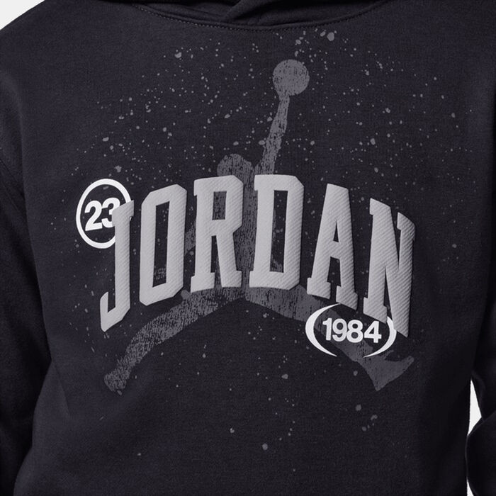 Jordan Kids' 1984 Jumpman Hoodie Black image number 4