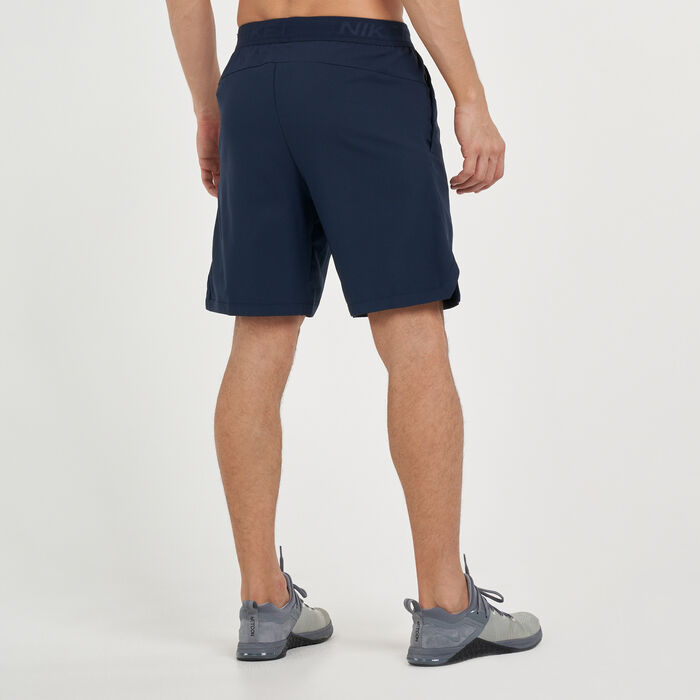 Nike Men's Pro Flex Vent Max Shorts Blue Nike Men's Pro Flex Vent Max Shorts Blue image number 1