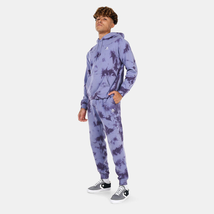 Converse Go-To Star Chevron Washed Hoodie Purple Converse Go-To Star Chevron Washed Hoodie Purple image number 2