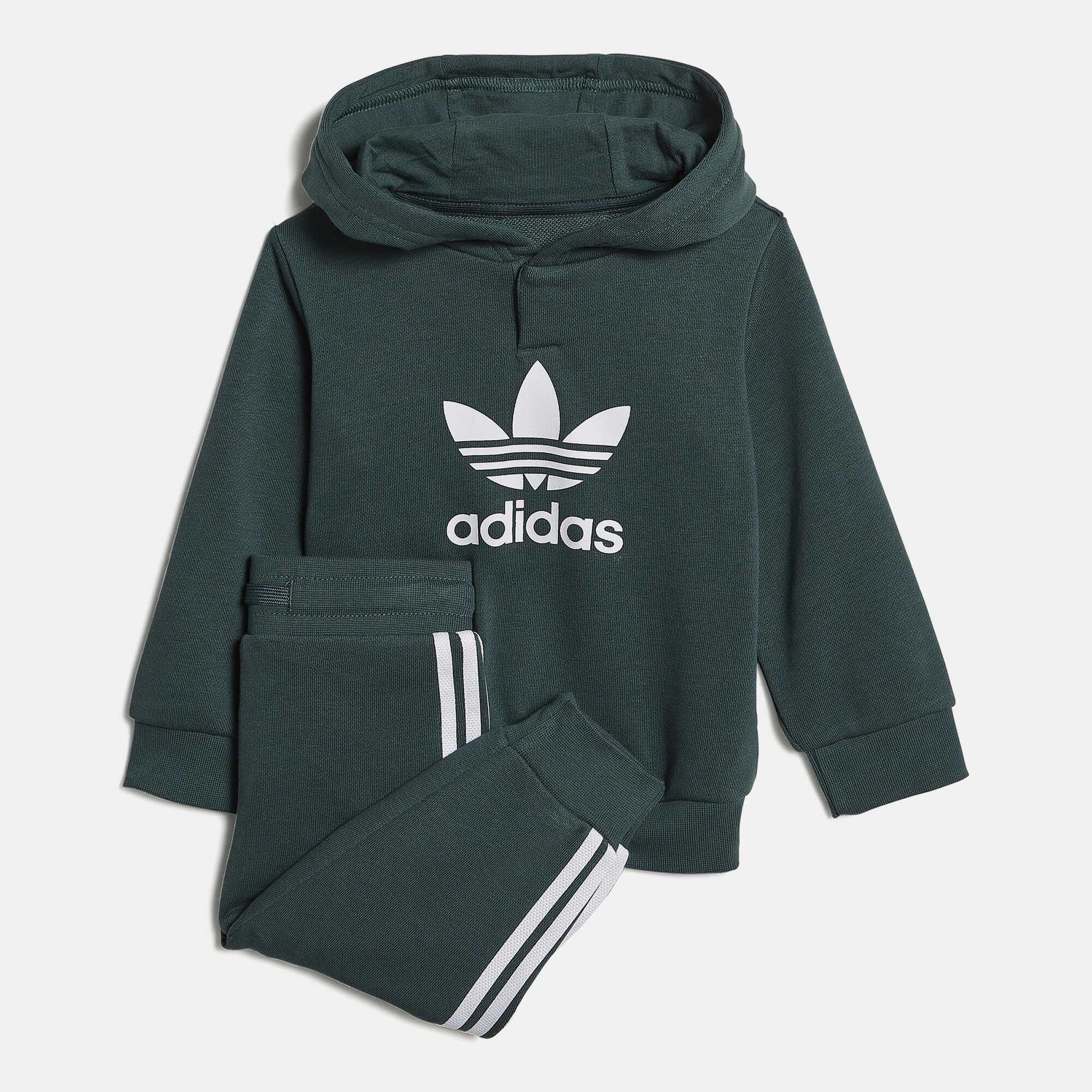 Kids Adicolor Hoodie and Track Pants Set Baby and Toddler Green adidas Originals in KSA SSS