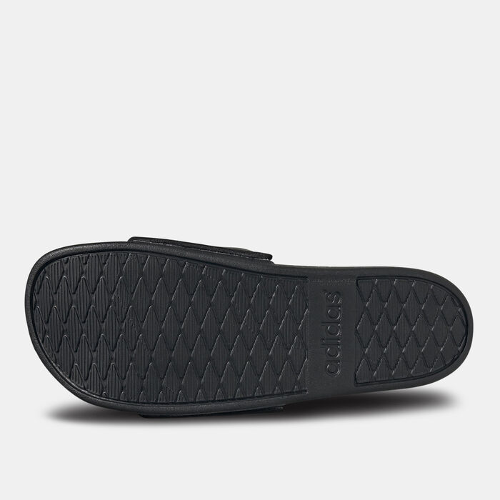 adidas Men's Adilette Comfort Slides Black adidas Men's Adilette Comfort Slides Black image number 3