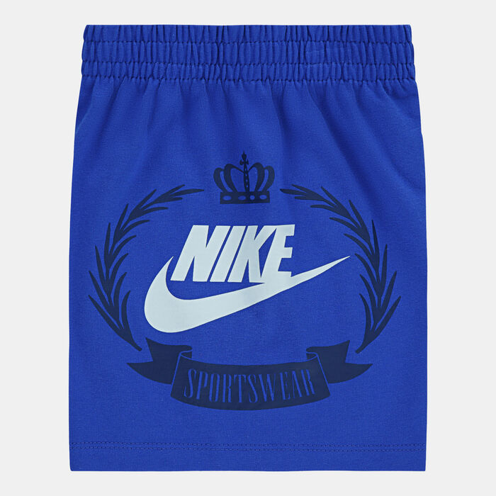 Nike Kids' Sportswear AYG Tank Top and Shorts Set Blue image number 3