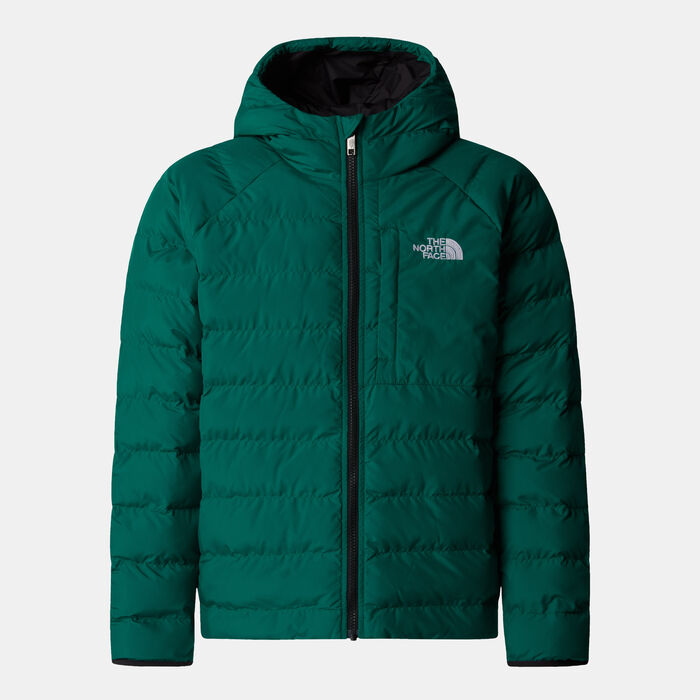 The North Face Kids' Reversible Perrito Full-Zip Hoodie Green The North Face Kids' Reversible Perrito Full-Zip Hoodie Green image number 0