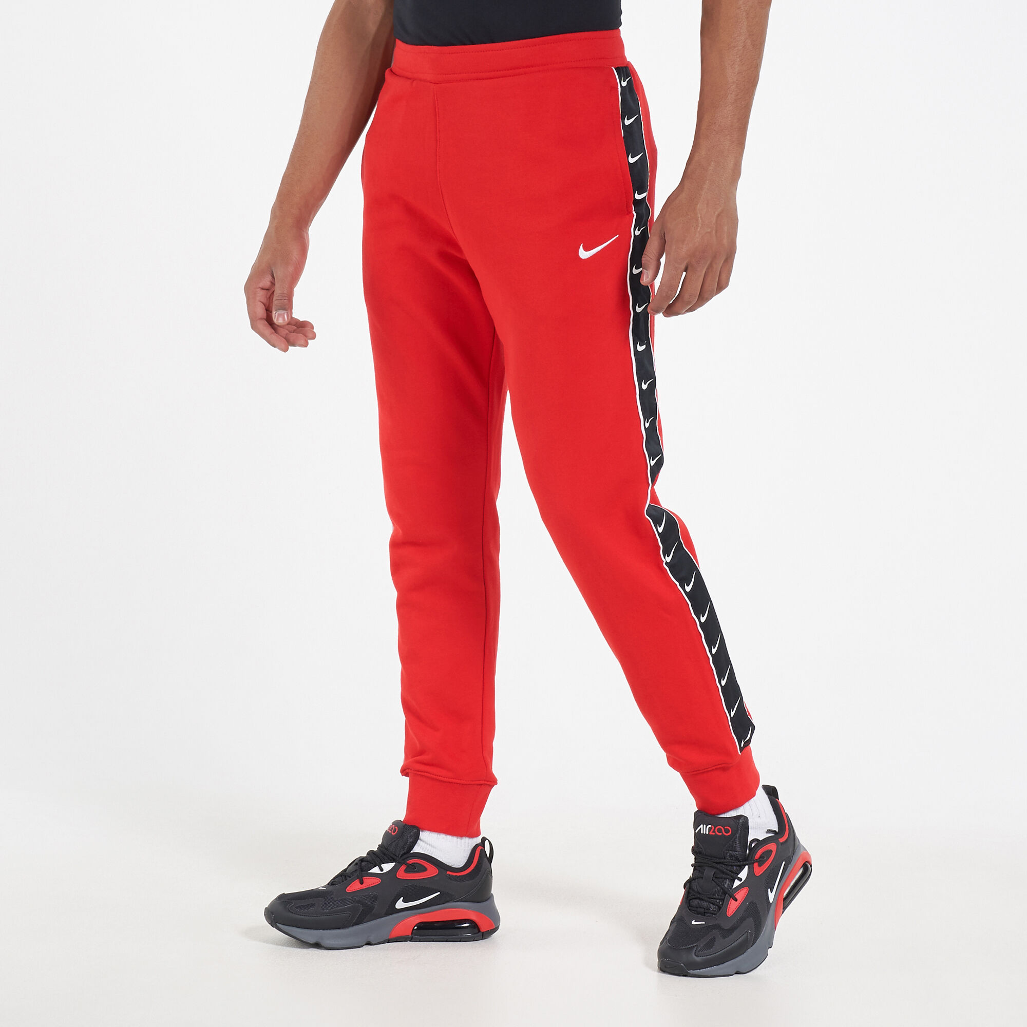Side swoosh logo track pants store
