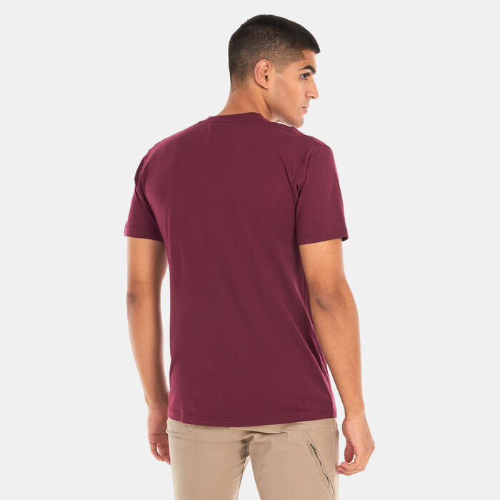 Vans Men's Mini Script-B T-Shirt Red Vans Men's Mini Script-B T-Shirt Red image number 1