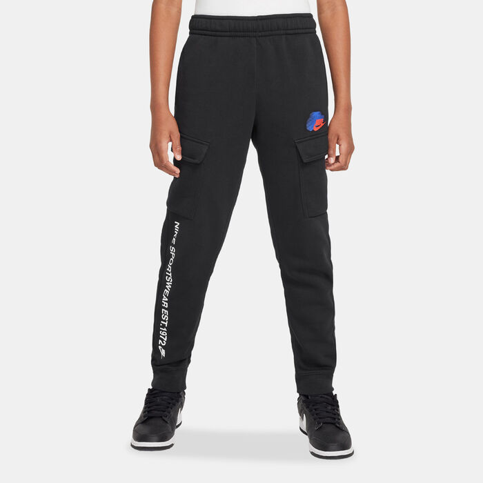 Nike Kids' Sportswear Standard Issue Cargo Pants Black Nike Kids' Sportswear Standard Issue Cargo Pants Black image number 0