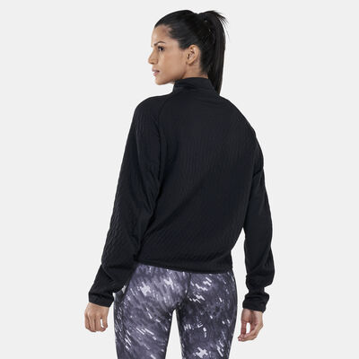 Nike Women's Therma-FIT Run Division Mid-Layer T-Shirt White