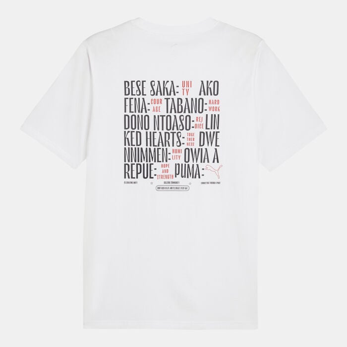 PUMA Men's RTU Values Graphic T-Shirt White PUMA Men's RTU Values Graphic T-Shirt White image number 4