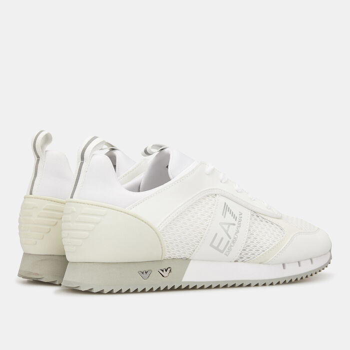 EA7 Emporio Armani Men's Black and White Shoe White image number 2