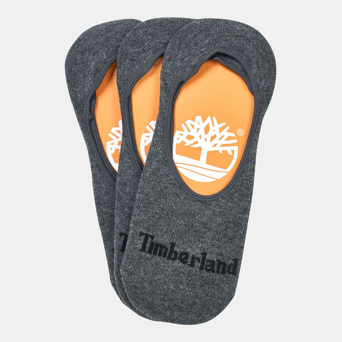 Timberland Men's Stratham Invisible Socks (3 Pack) Grey image number 0
