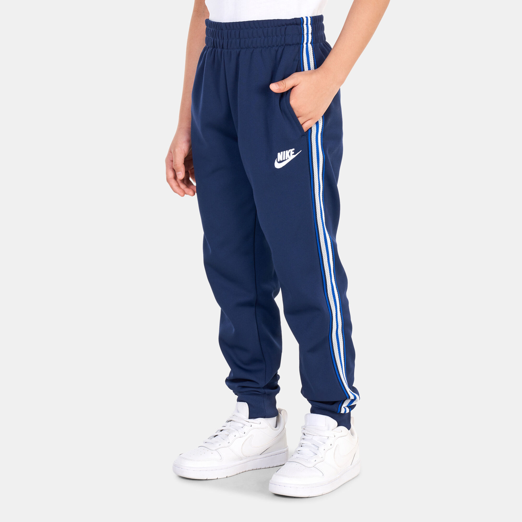 Buy Nike Kids Sportswear Tracksuit Set Blue in KSA SSS