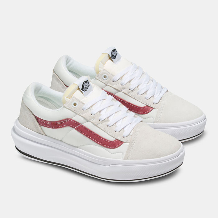 Vans Old Skool Overt ComfyCush Unisex Shoes Red image number 1