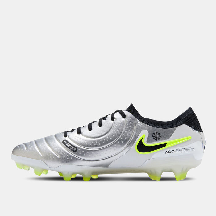 Nike Tiempo Legend 10 Elite FG Football Shoes Silver Nike Tiempo Legend 10 Elite FG Football Shoes Silver image number 2
