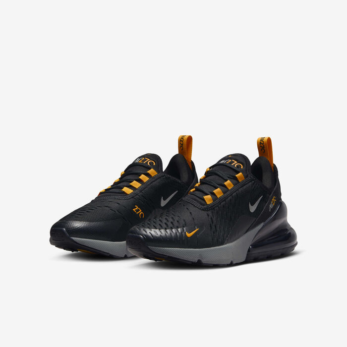 Nike Kids' Air Max 270 Shoes Black Nike Kids' Air Max 270 Shoes Black image number 4