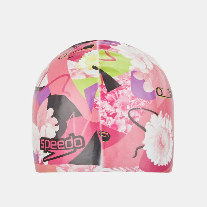 Speedo Kids' Digitally Printed Swimming Cap Multi-Color Speedo Kids' Digitally Printed Swimming Cap Multi-Color image number 0