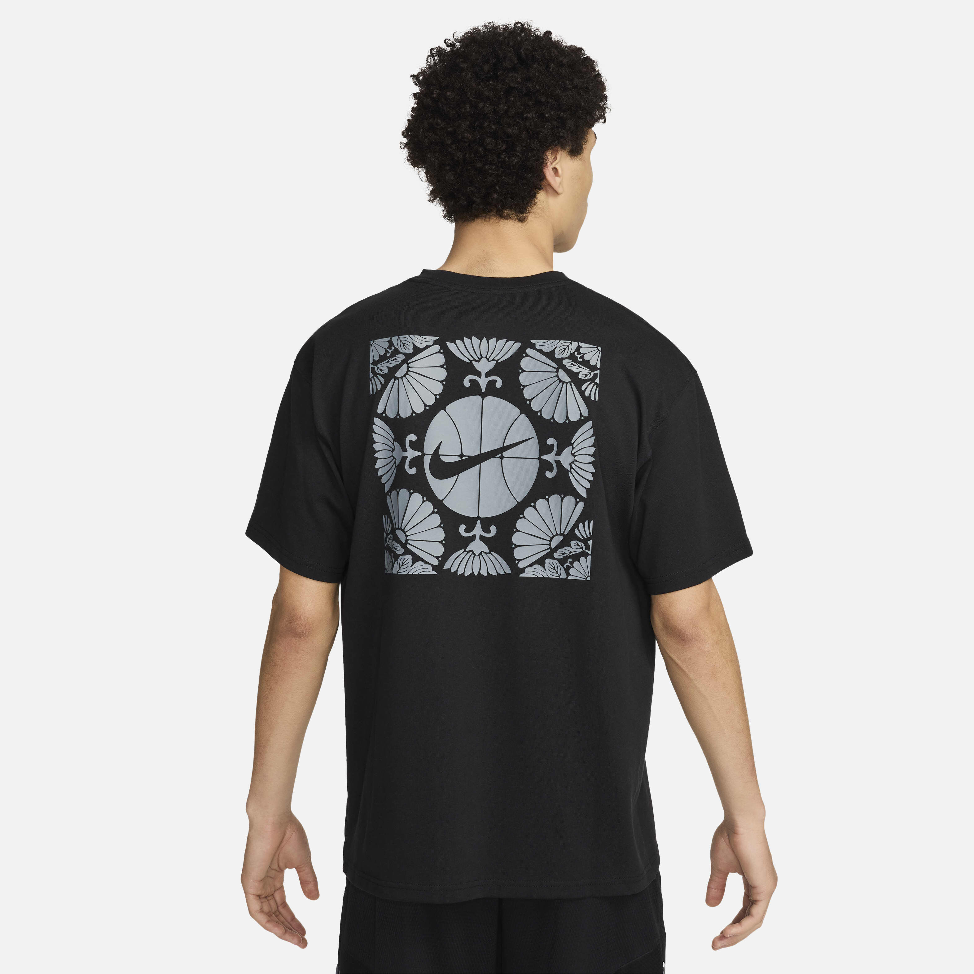 Shop Nike Men's Max90 Basketball T-Shirt Black Online in KSA