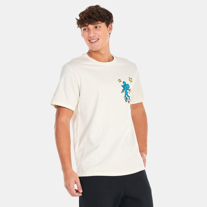 Converse x Keith Haring Mouse T-Shirt Beige Converse x Keith Haring Mouse T-Shirt Beige image number 0