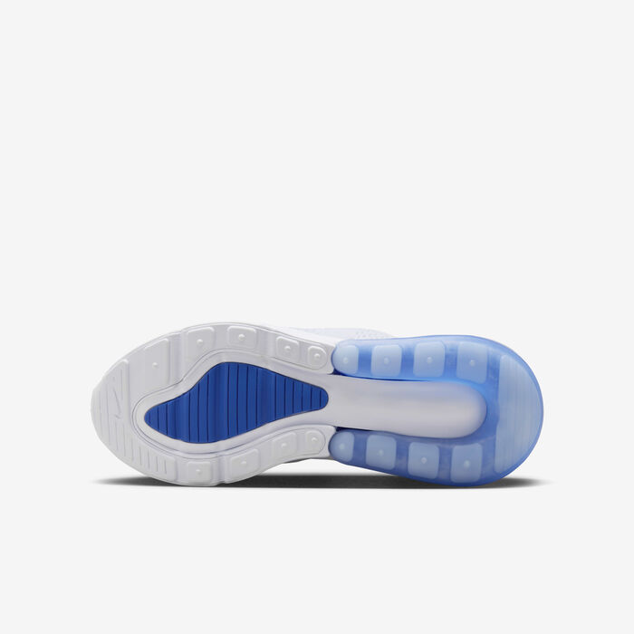 Nike Kids' Air Max 270 Shoes White image number 1