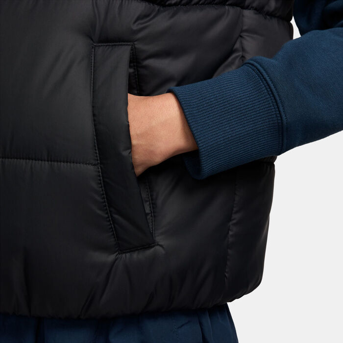 Nike Women's Sportswear Therma-FIT Puffer Vest Black Nike Women's Sportswear Therma-FIT Puffer Vest Black image number 4