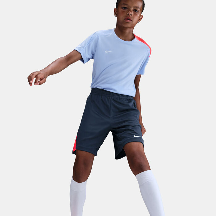 Nike Kids' Dri-FIT Strike Football Shorts (Older Kids) Blue Nike Kids' Dri-FIT Strike Football Shorts (Older Kids) Blue image number 4