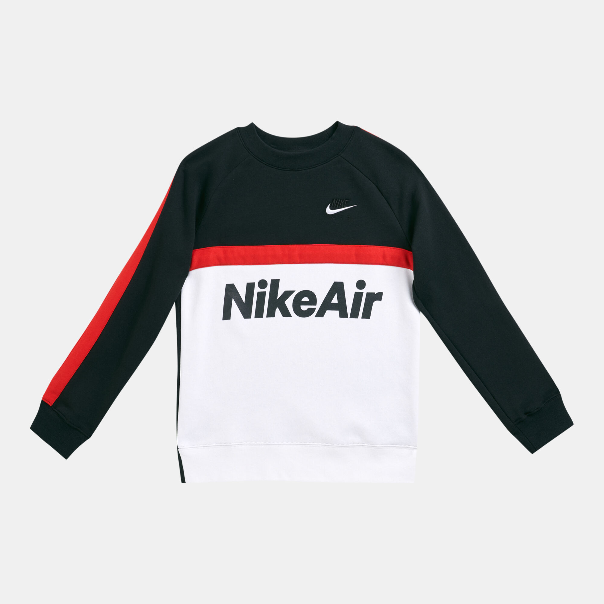 Buy Nike Kids Sportswear Air Sweatshirt Older Kids Black in KSA