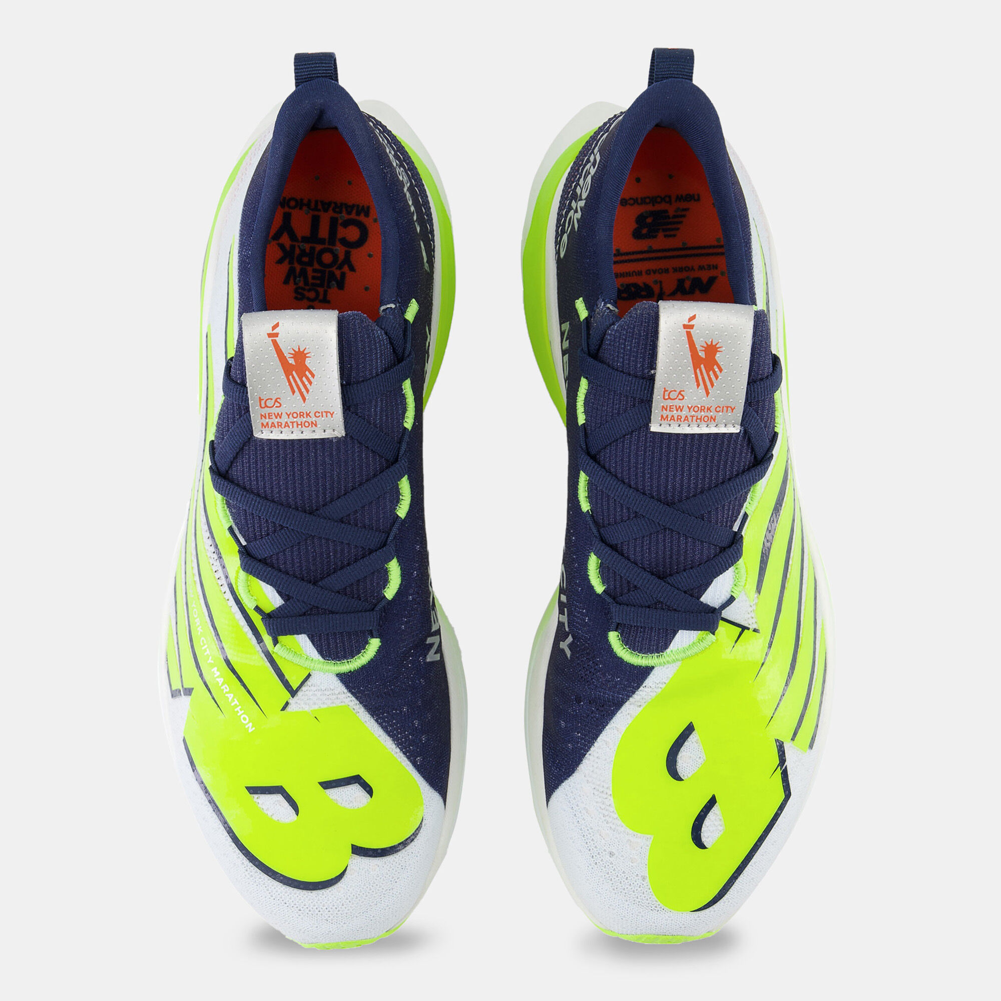 Buy New Balance Men s NYC Marathon FuelCell SuperComp Elite v3 Running Shoes White in KSA SSS