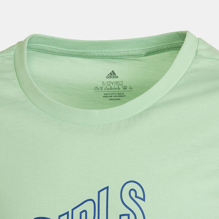 adidas Kids' G PWR GT T-Shirt Green adidas Kids' G PWR GT T-Shirt Green image number 2