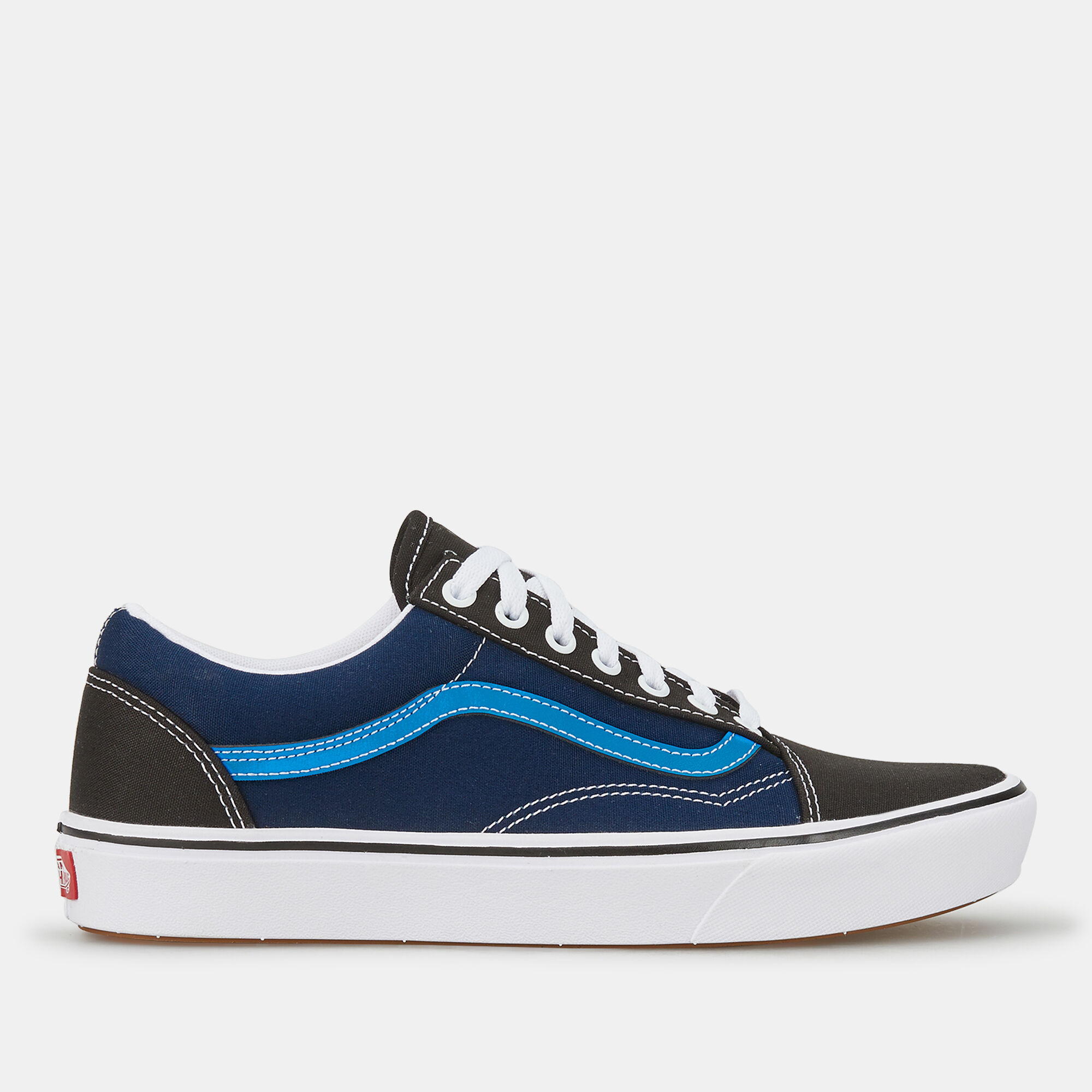 Vans comfycush old skool blue deals