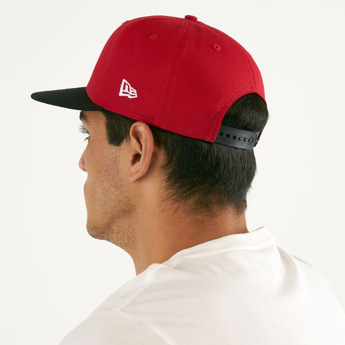 New Era Men's MLB Cotton Block Neyyan Cap Red image number 1