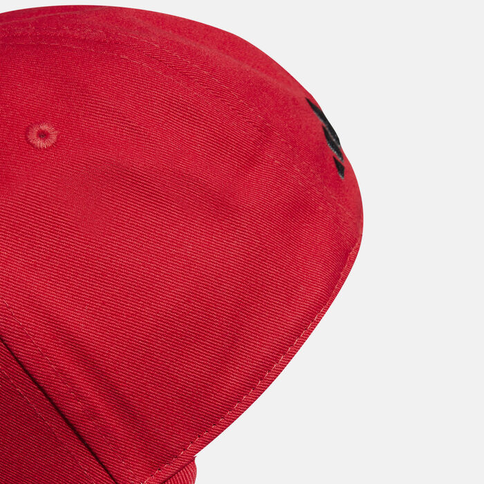 adidas Men's Manchester United Baseball Cap Red adidas Men's Manchester United Baseball Cap Red image number 1