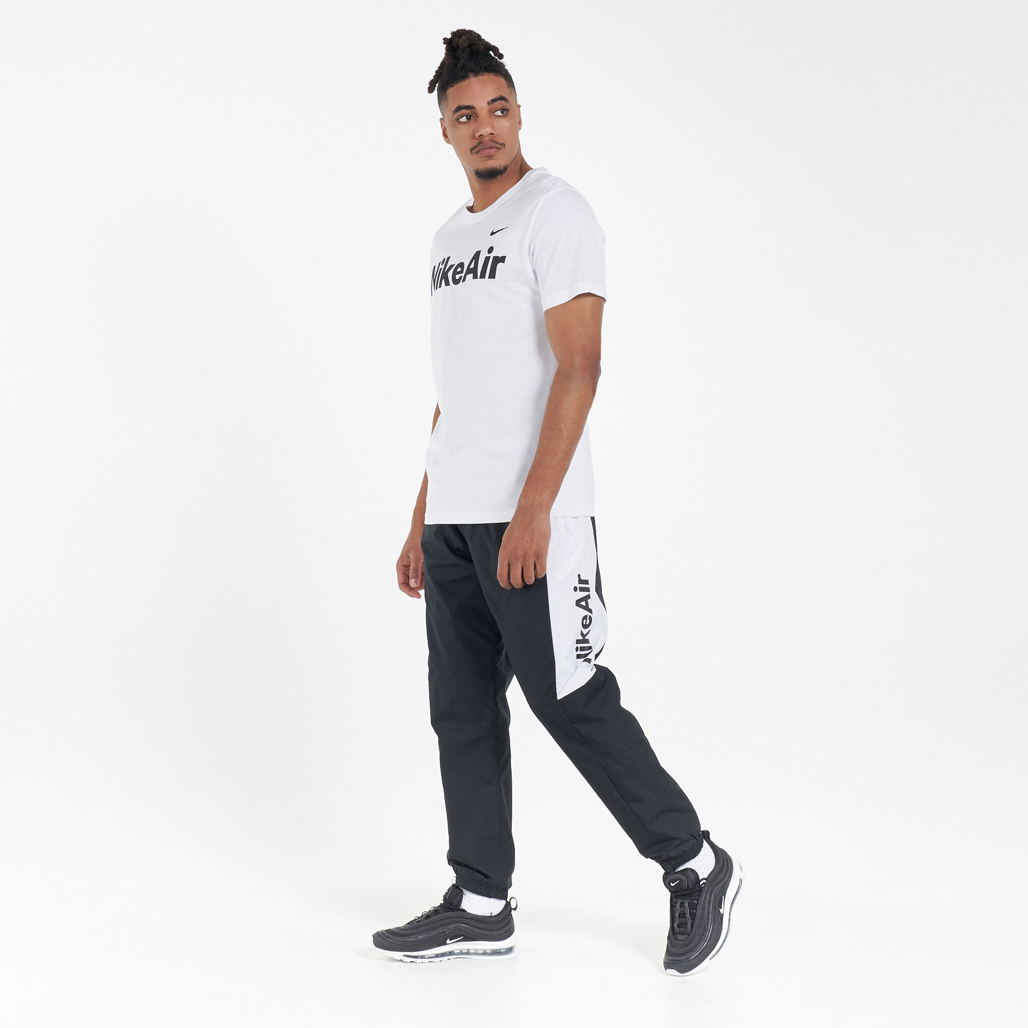 Nike air sales cuffed woven joggers