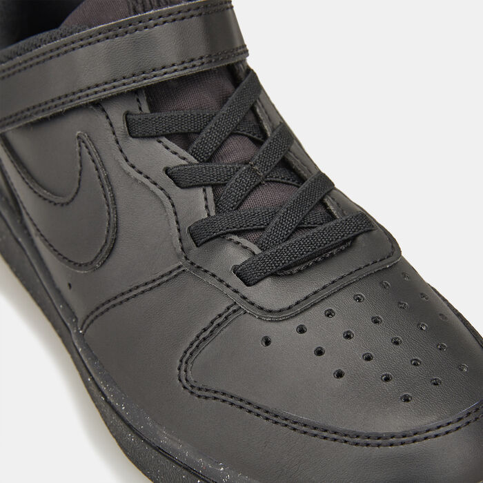 Nike Kids' Court Borough Low Recraft Shoes (Younger Kids) Black Nike Kids' Court Borough Low Recraft Shoes (Younger Kids) Black image number 4
