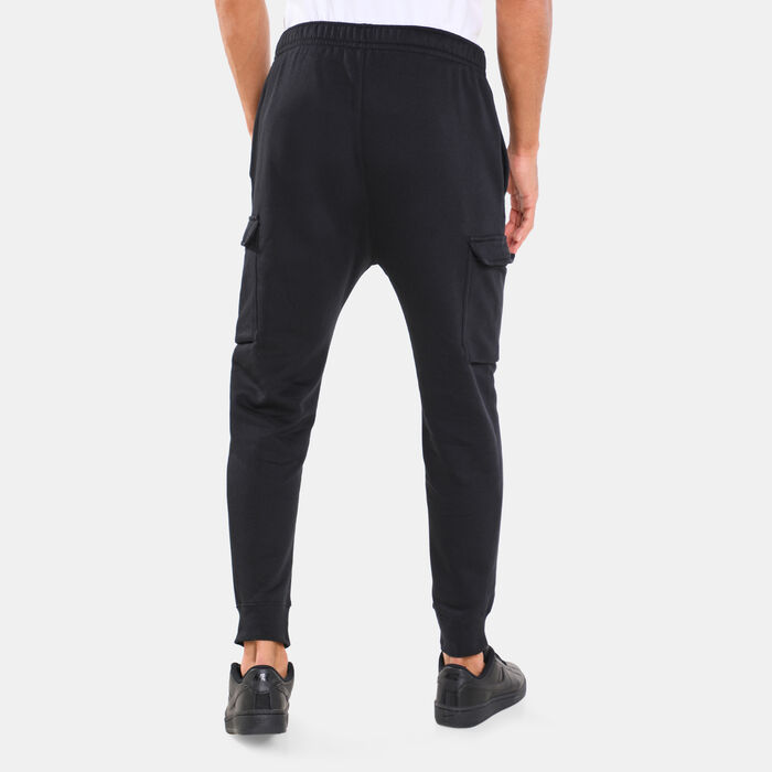 Nike Men's Sports Club Cargo Pants Black Nike Men's Sports Club Cargo Pants Black image number 1