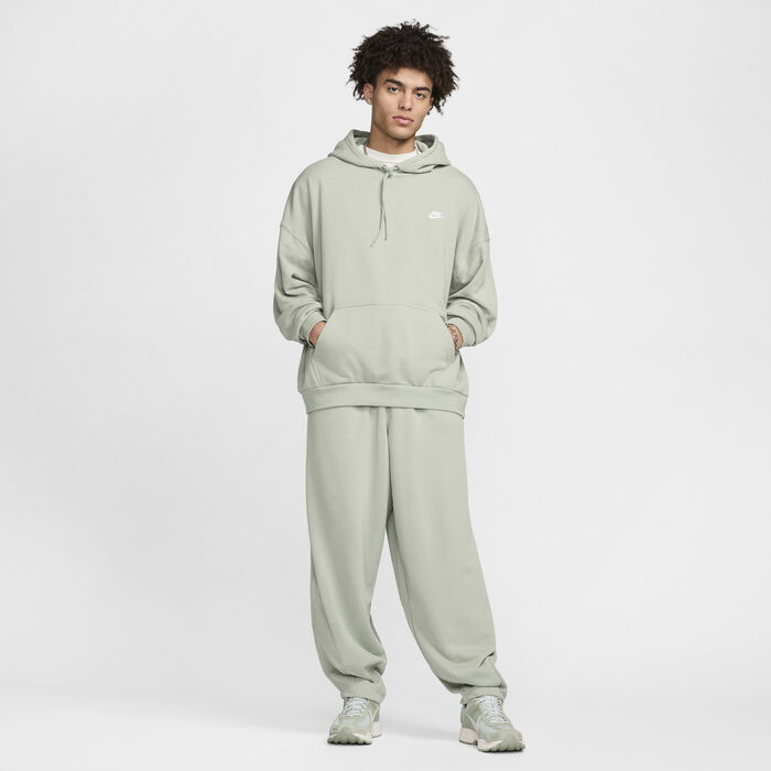Nike Men's Club Fleece Oversized Hoodie Green Nike Men's Club Fleece Oversized Hoodie Green image number 6