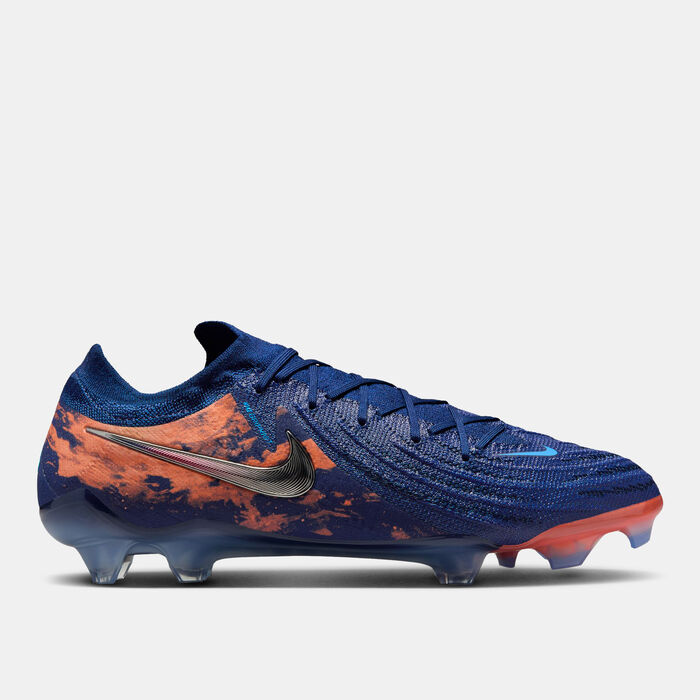 Nike Men's Erling Haaland Phantom GX 2 Elite Firm Ground Football Shoes Blue Nike Men's Erling Haaland Phantom GX 2 Elite Firm Ground Football Shoes Blue image number 0