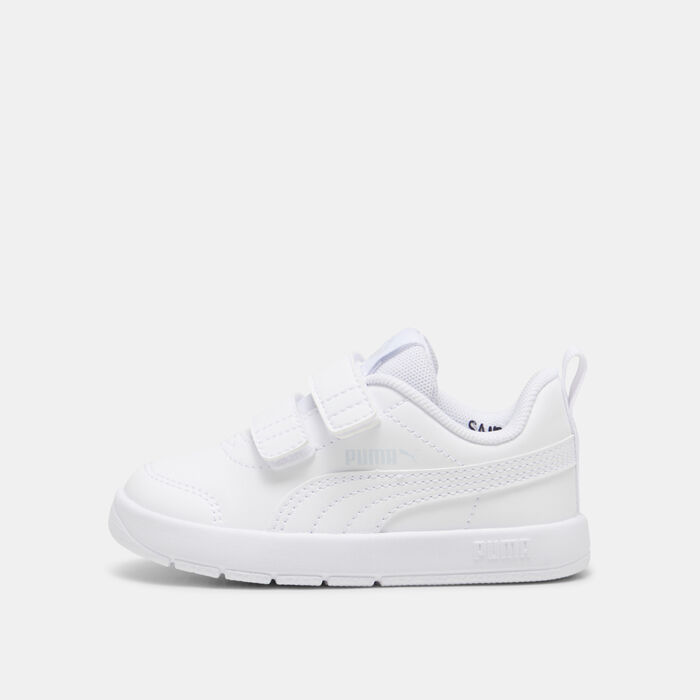 PUMA Kids' Courtflex v3 Velcro Shoes White PUMA Kids' Courtflex v3 Velcro Shoes White image number 0