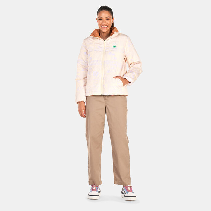 Vans Women's x EM on Holiday Reversible Foundry Jacket Multi-Color Vans Women's x EM on Holiday Reversible Foundry Jacket Multi-Color image number 2