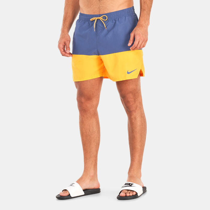 Nike Swim Men's Split Swim Trunks Orange Nike Swim Men's Split Swim Trunks Orange image number 0