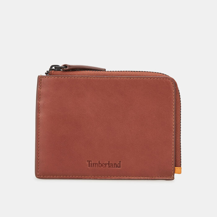 timberland zip wallet