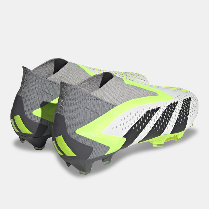 adidas Men's Predator Accuracy+ Firm Ground Football Shoe White image number 2
