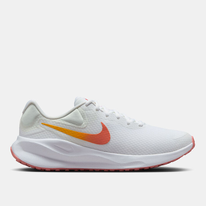 Nike Women's Revolution 7 Road Running Shoes White Nike Women's Revolution 7 Road Running Shoes White image number 0