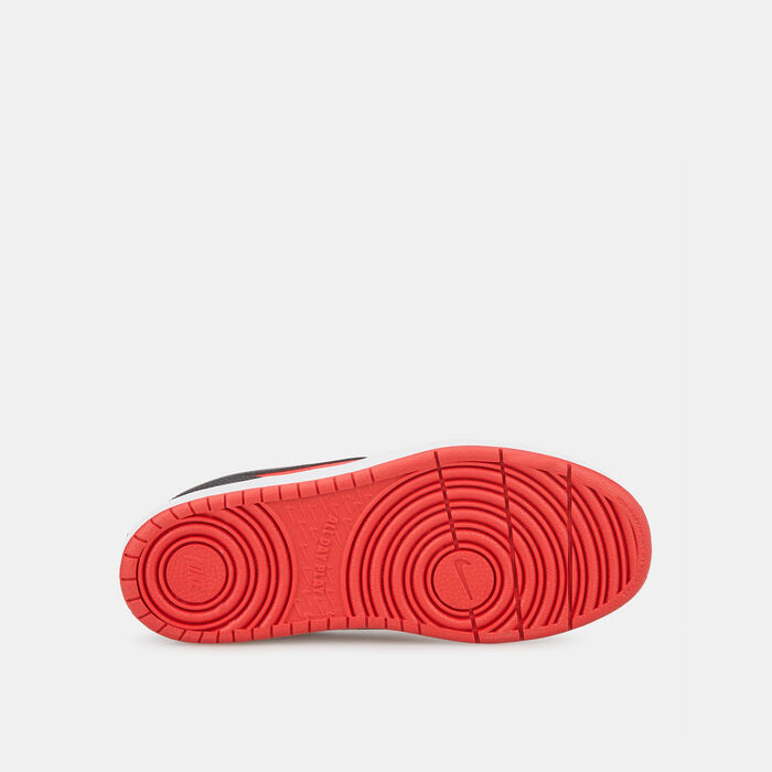 Nike Kids' Court Borough Low Recraft Shoes (Younger Kids) Red Nike Kids' Court Borough Low Recraft Shoes (Younger Kids) Red image number 3