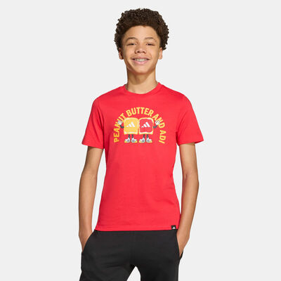 adidas Kids' Food Graphic T-Shirt Red