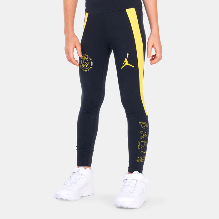 Jordan Kids' Paris Saint-Germain FC Leggings Black Jordan Kids' Paris Saint-Germain FC Leggings Black image number 0