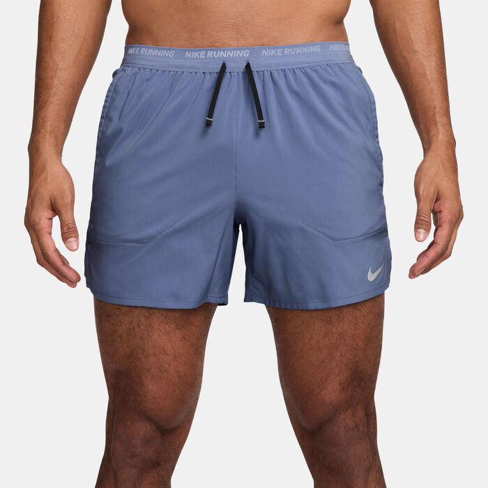 Nike Men's Stride Dri-FIT Running Shorts Blue Nike Men's Stride Dri-FIT Running Shorts Blue image number 0