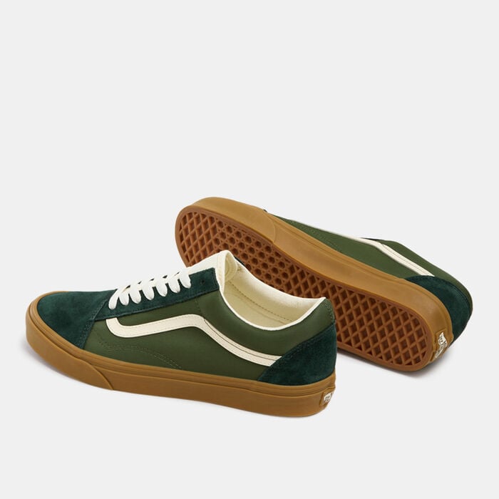 Vans Old Skool Unisex Shoes Green Vans Old Skool Unisex Shoes Green image number 2